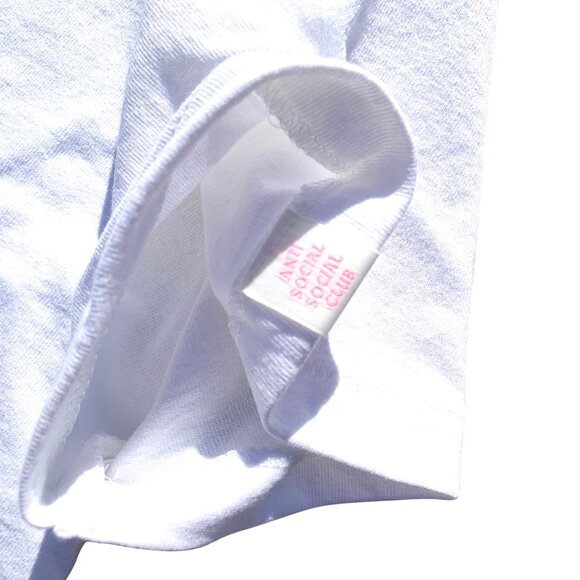 BAPE x Anti Social Social Club ASSC Box Logo T-shirt White | A Bathing Ape - Picture 6 of 6